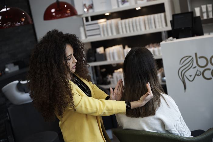 Betania Carlo von Beauty Carlo während eines Workshops